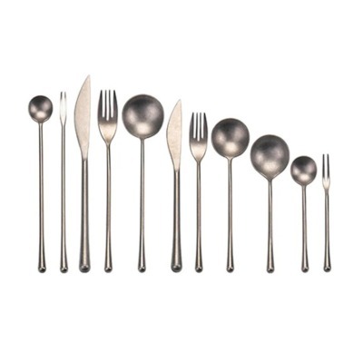 Вилка для улиток SD-020-12SW, нержавеющая сталь 18/10, stone washed, ROOMERS TABLEWARE