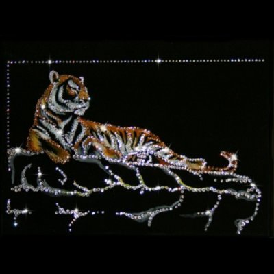 Картина Тигр Шерхан с крист...