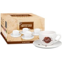 Koenitz Набор из 4 кофейных пар для кофе "Брызги кофе" 17 5 A08 2034