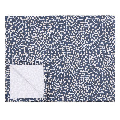 Дорожка на стол темно-синег...