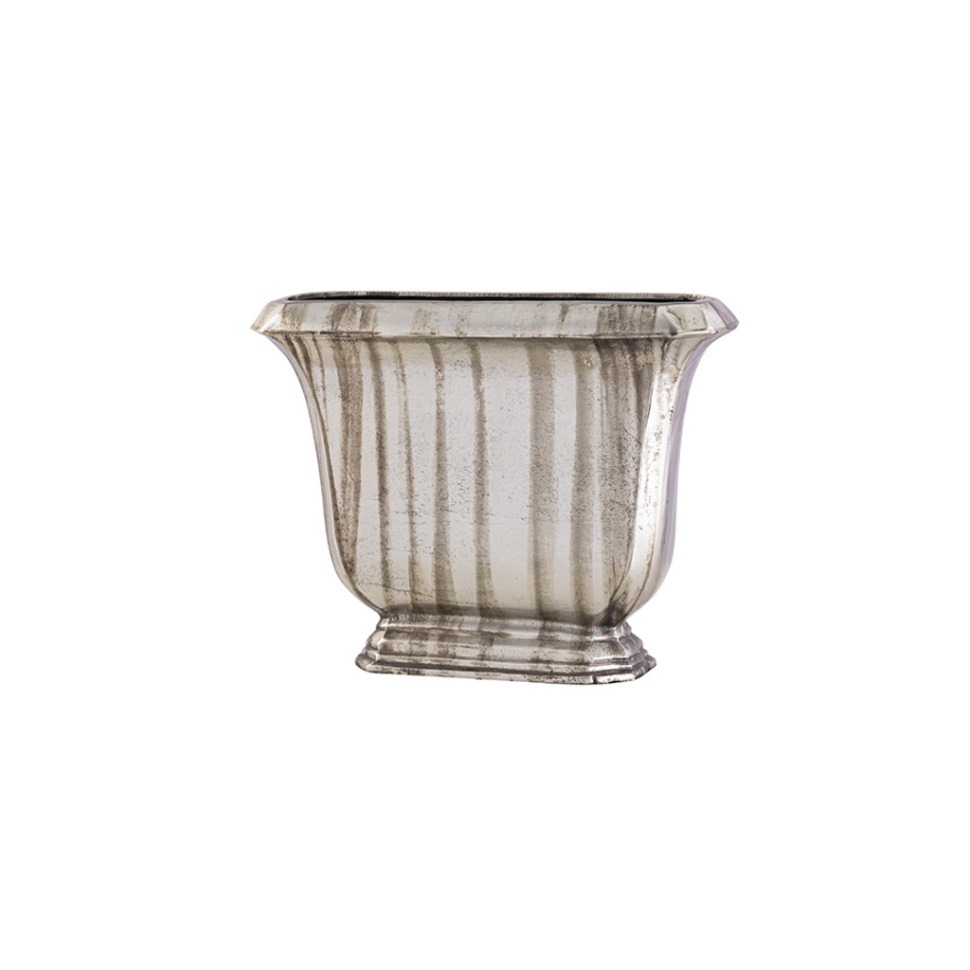 Фото Ваза 12187-48, металл, Antique silver, ROOMERS FURNITURE - интернет-магазин МегаТерем в Москве