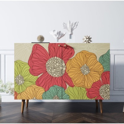 Комод Berber две дверки 5 п...