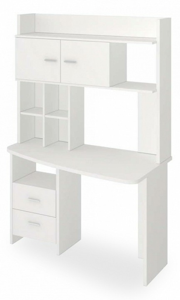 Фото Стол компьютерный Нельсон Lite СКЛ-Крл120+НКЛХ-120 БЕ ПРАВ MER_SKL-Krl120-NKLH-120_BE_PRAV - интернет-магазин МегаТерем в Москве