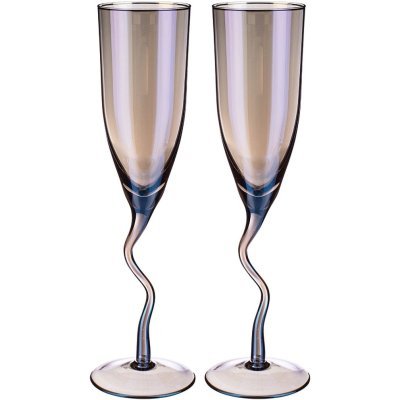 Набор бокалов из 2 шт лазур...