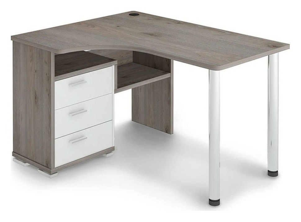 Фото Стол письменный Домино СР-132С-130 MER_SR-132S_NBE-LEV - интернет-магазин МегаТерем в Москве