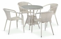 Набор уличный T705ANT/Y137C-W85 4Pcs Latte AFN_T705ANT_Y137C-W85_Latte_4Pcs
