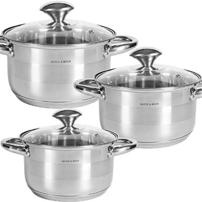 Набор кастрюль 3 шт из нерж...