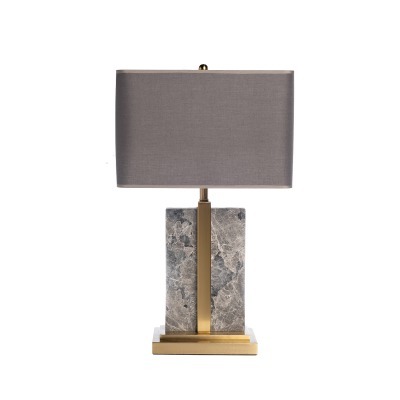 Лампа настольная плафон серый h65см (TT-00013209)