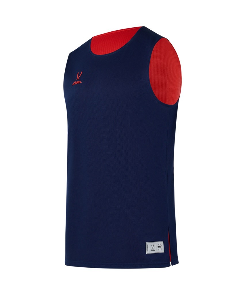 Фото Майка двухсторонняя JOGEL DIVISION PerFormDRY Double-Side RBF Jersey, темно-синий/красный (2118553) - интернет-магазин МегаТерем в Москве