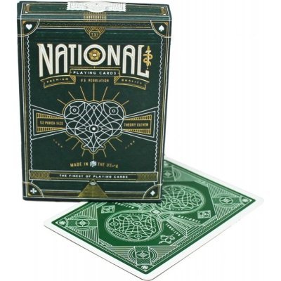 Карты "Theory11 Green National" (33707)