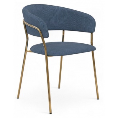 Стул Whispered Fusion HSBI_DC72_darkblue_velvet