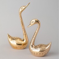 Набор фигурок из 2шт "утка" высота=23см и 18см Lefard (733-205)