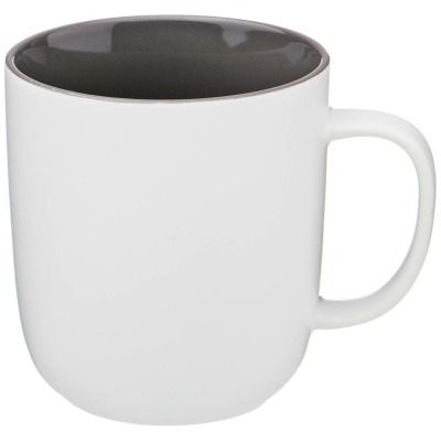 Кружка bronco "velour" 400 мл темно-серая (407-108) 