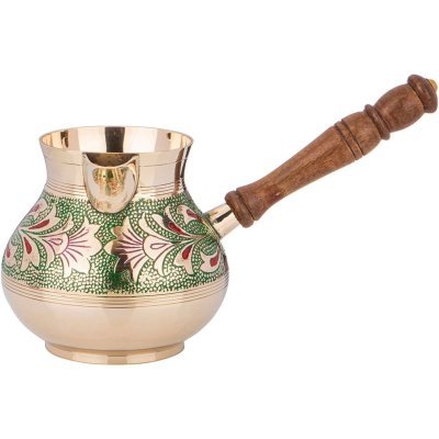 Турка 800 мл. латунь. цветн...