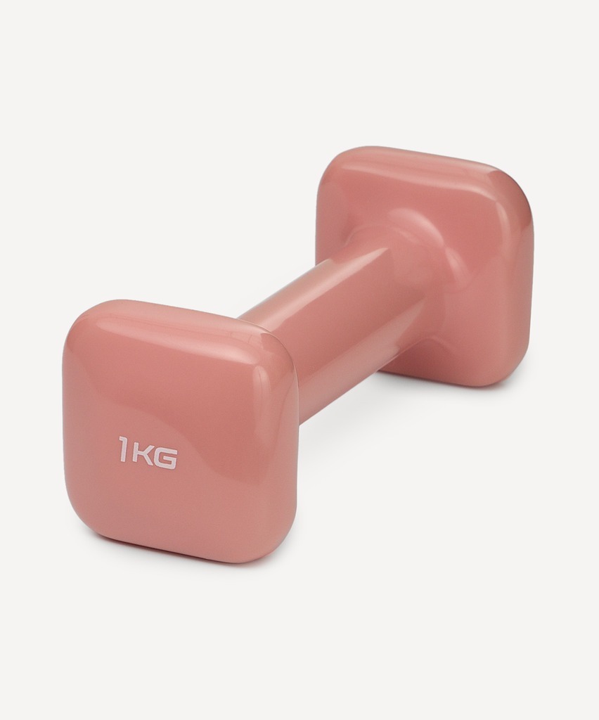 Фото Гантель виниловая STARFIT DB-106 1 кг, терракотовый (2119186) - интернет-магазин МегаТерем в Москве