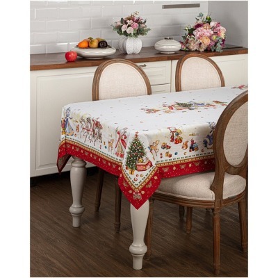 Скатерть с новым годом 140х...