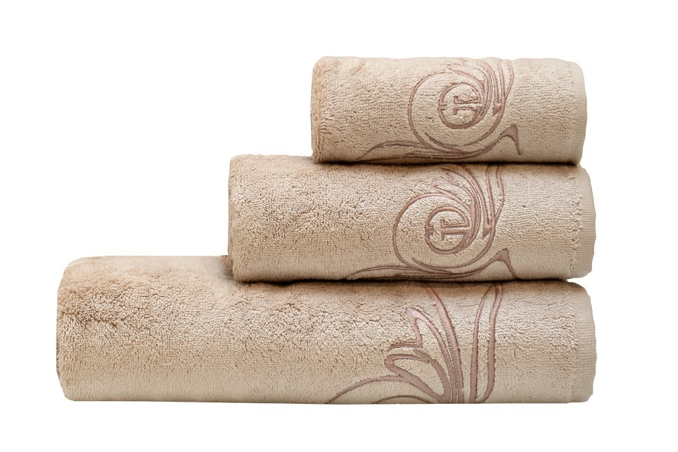 Фото Полотенце Лирика модал кофе 50*90 (TT-00015210) - интернет-магазин МегаТерем в Москве