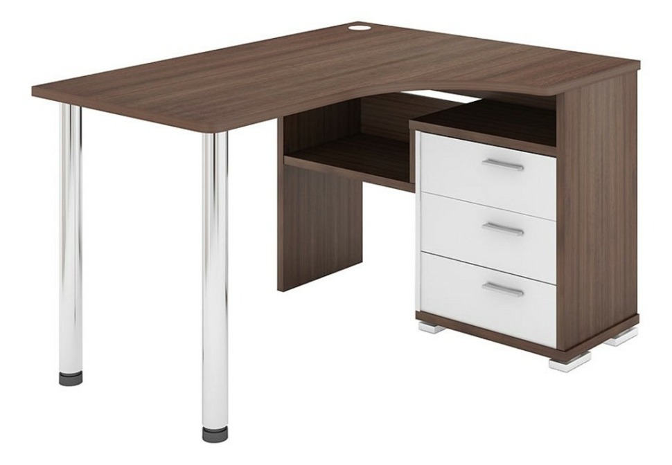 Фото Стол письменный Домино СР-132С-130 MER_SR-132S_SHBE-PRAV - интернет-магазин МегаТерем в Москве