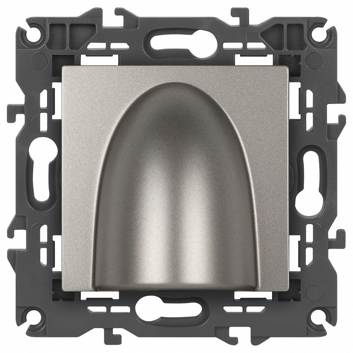 Фото Розетка для вывод кабеля без рамки Эра Эра Elegance 14-6003-16 ER_B0065850 - интернет-магазин МегаТерем в Москве