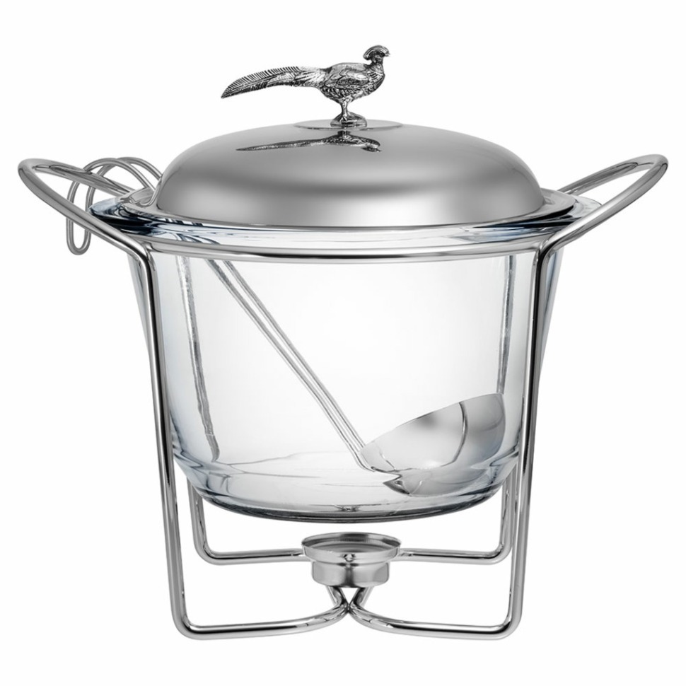 Фото Мармит с половником lefard серия охота, 4л (920-104)  - интернет-магазин МегаТерем в Москве