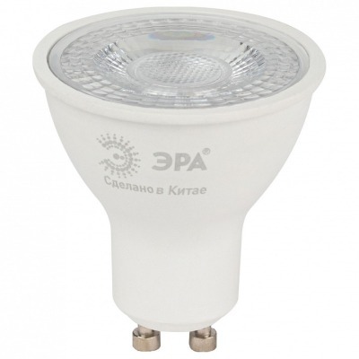 Лампа светодиодная Эра  GU10 8Вт 4000K LED Lense MR16-8W-840-GU10 ER_B0054942