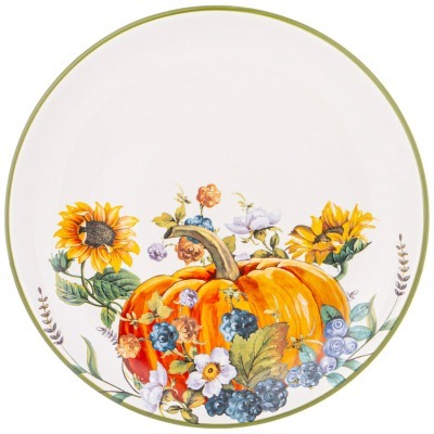 Тарелка обеденная agness "урожай" 26*3 см (358-2076) 