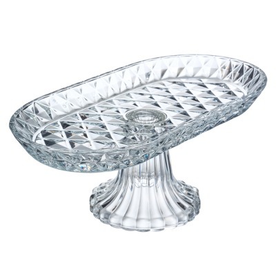 Блюдо на ножке овальное 28*...