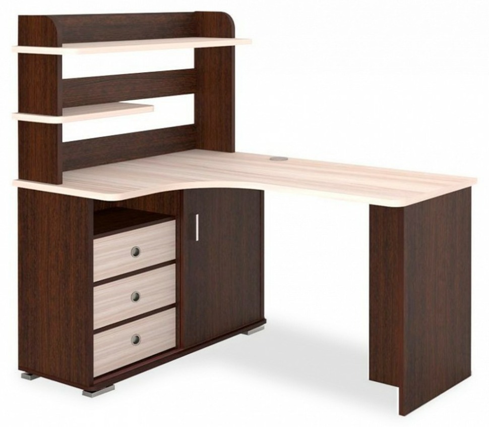 Фото Стол компьютерный Домино СР-145 MER_SR-145-VKK-LEV-NOVYJ - интернет-магазин МегаТерем в Москве