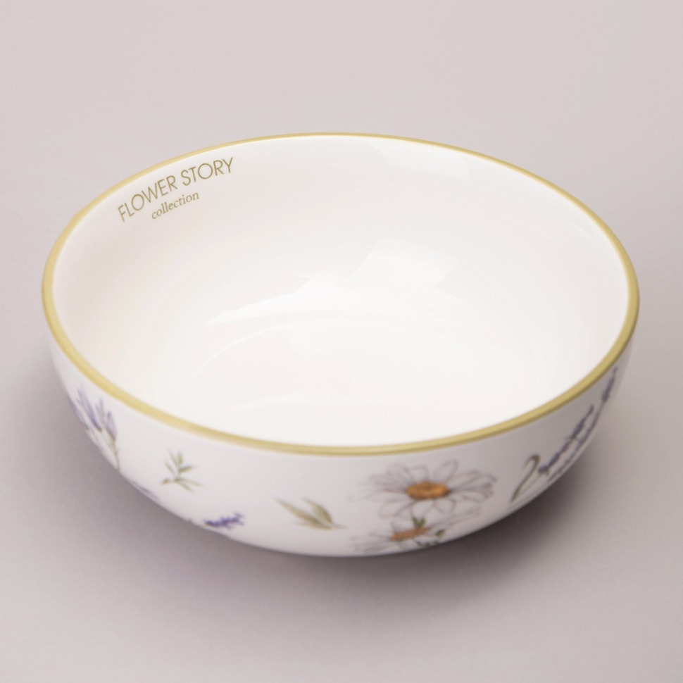 Фото Салатник agness flower story 16,5*6 см 800 мл (358-2173)  - интернет-магазин МегаТерем в Москве