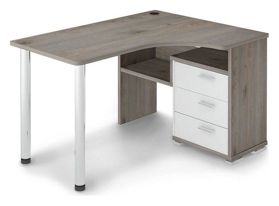 Фото Стол письменный Домино СР-132С-130 MER_SR-132S_NBE-PRAV - интернет-магазин МегаТерем в Москве