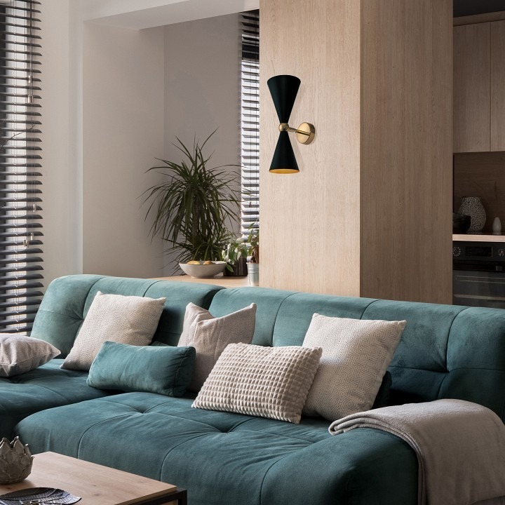 Фото Бра Maytoni Vesper MOD108WL-02GB MY_MOD108WL-02GB - интернет-магазин МегаТерем в Москве