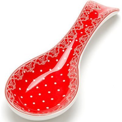 Подложка 22,3 см Красный Уз...