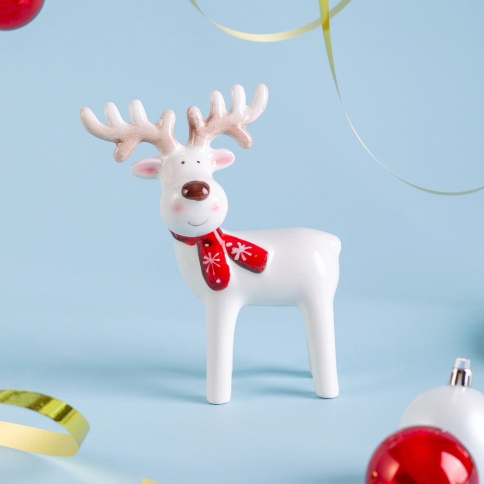 Фото Статуэтка олень 13х6,6х16,3 см Lefard (146-2231) - интернет-магазин МегаТерем в Москве