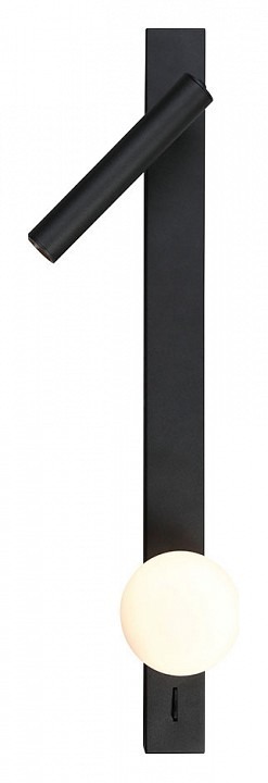 Фото Бра с подсветкой Arte Lamp Joseph A2172AP-2BK AR_A2172AP-2BK - интернет-магазин МегаТерем в Москве