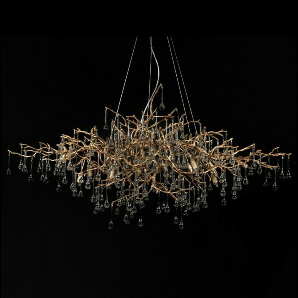 Фото Подвесная люстра Loft it Bijout 10067/1500 GB LF_10067_1500_GB - интернет-магазин МегаТерем в Москве