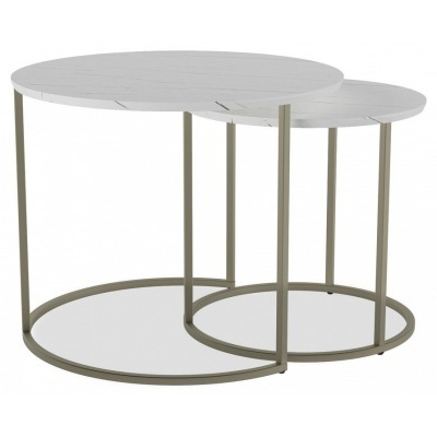 Набор из 2 столов журнальны...