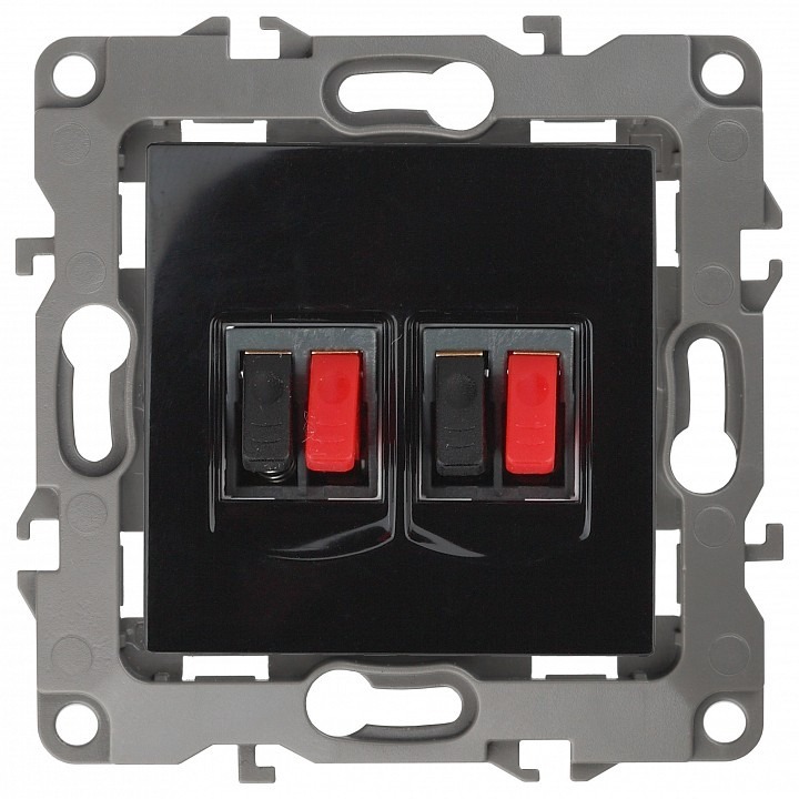 Фото Розетка акустическая без рамки Эра Эра 12 12-3112-06 ER_B0027466 - интернет-магазин МегаТерем в Москве