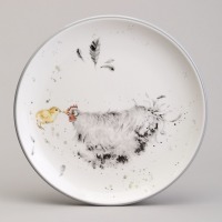 Тарелка закусочная lefard "funny hens" 21*2,5 см (358-2297) 