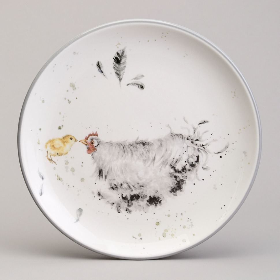 Фото Тарелка закусочная lefard funny hens 21*2,5 см (358-2297)  - интернет-магазин МегаТерем в Москве