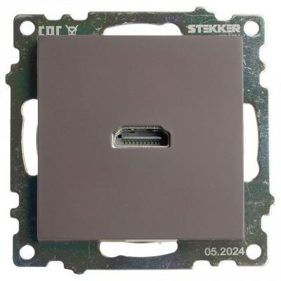 Розетка HDMI без рамки Stekker Катрин 50064 FE_50064