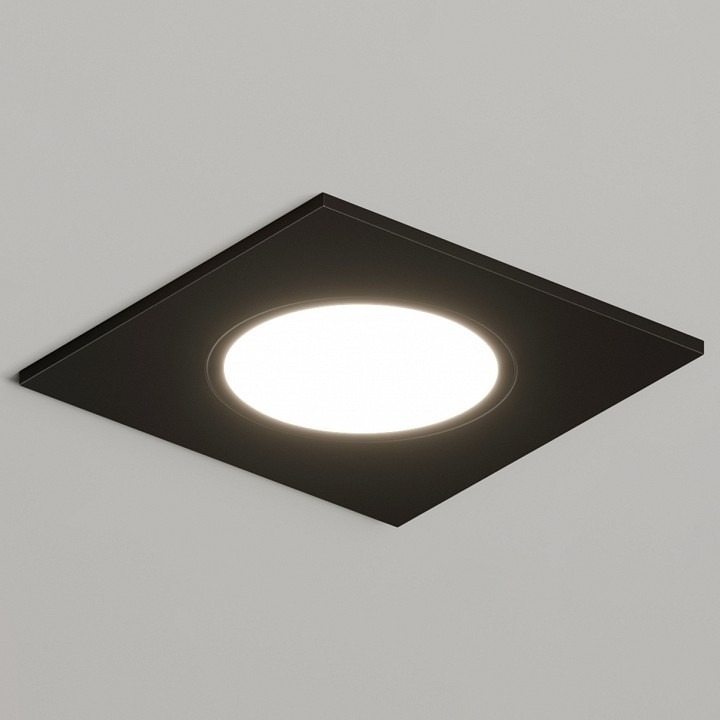 Фото Встраиваемый светильник Denkirs PORT DK3102-BK DK_DK3102-BK - интернет-магазин МегаТерем в Москве