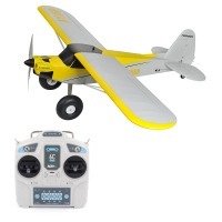 Радиоуправляемый самолет S Cub 1500mm Yellow RTF + Flight Controller (TOP126E)