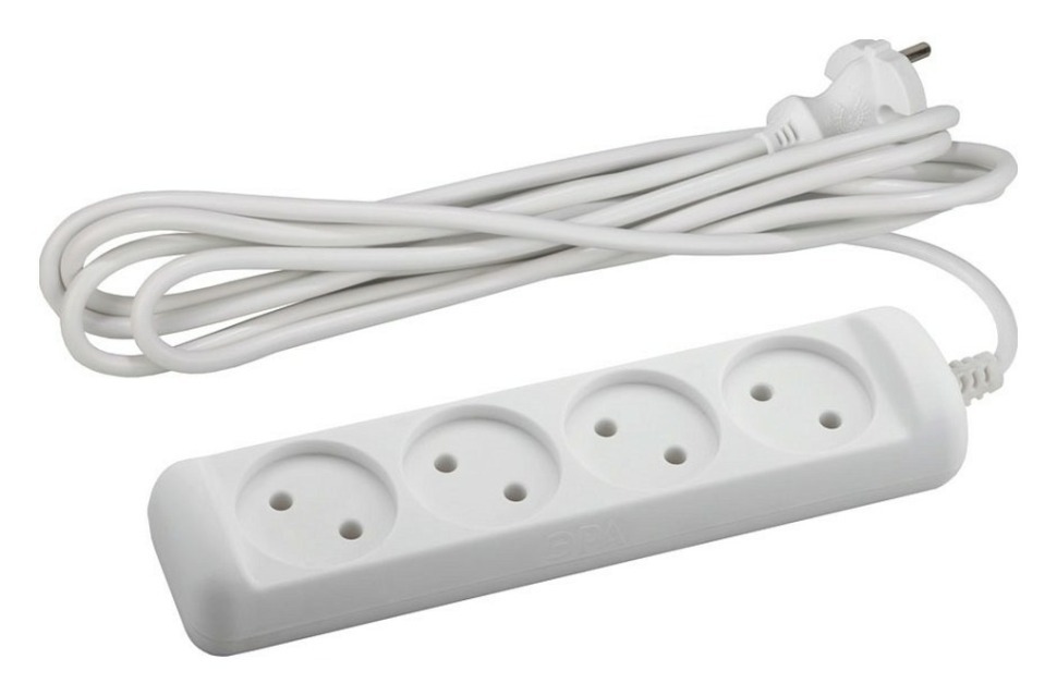 Фото Удлинитель Эра UX(6)-4-5m Б0038571 ER_B0038571 - интернет-магазин МегаТерем в Москве