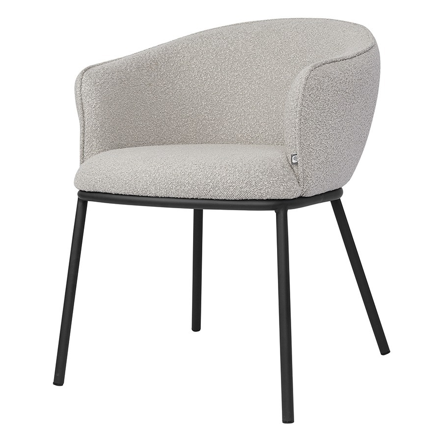 Фото Стул paal, букле, серый (77022) - интернет-магазин МегаТерем в Москве