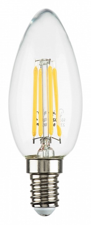 Фото Лампа светодиодная Lightstar C35 E14 6Вт 3000K 933502 LS_933502 - интернет-магазин МегаТерем в Москве