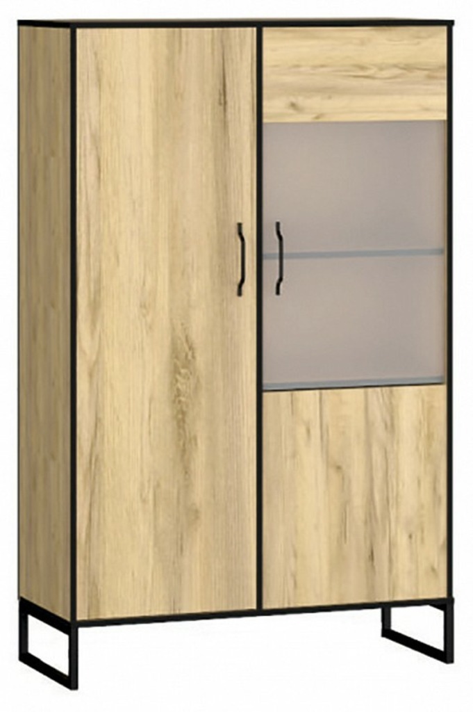 Фото Шкаф-витрина Виртон-21 MBW_101434 - интернет-магазин МегаТерем в Москве