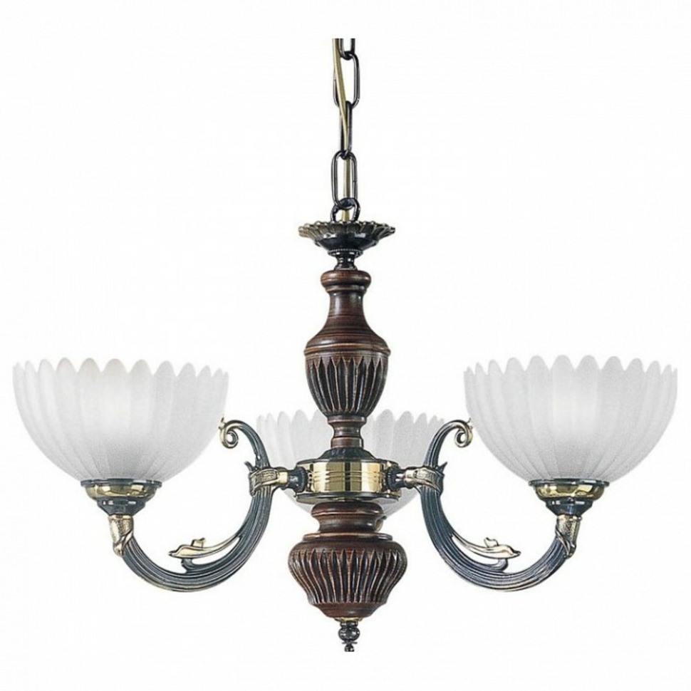 Фото Подвесная люстра Reccagni Angelo 3610 L 3610/3 RA_L_3610_3 - интернет-магазин МегаТерем в Москве