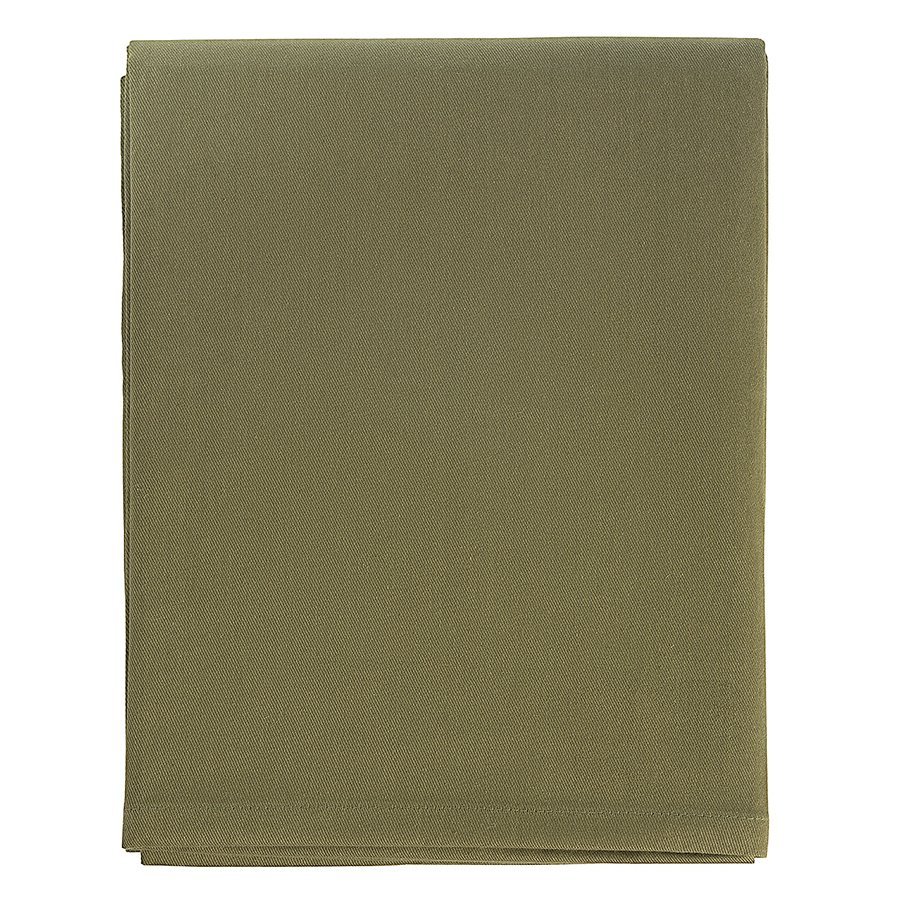 Фото Скатерть из хлопка оливкового цвета из коллекции essential, 170х170 см (73534) - интернет-магазин МегаТерем в Москве