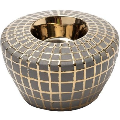 Подсвечник c золотым декоро...