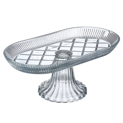 Блюдо на ножке овальное 28*...